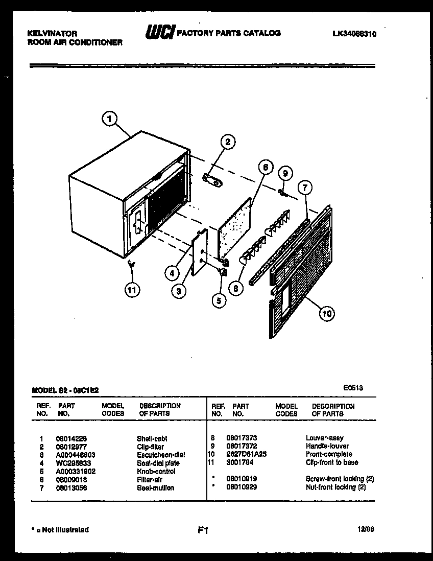 02 - CABINET PARTS