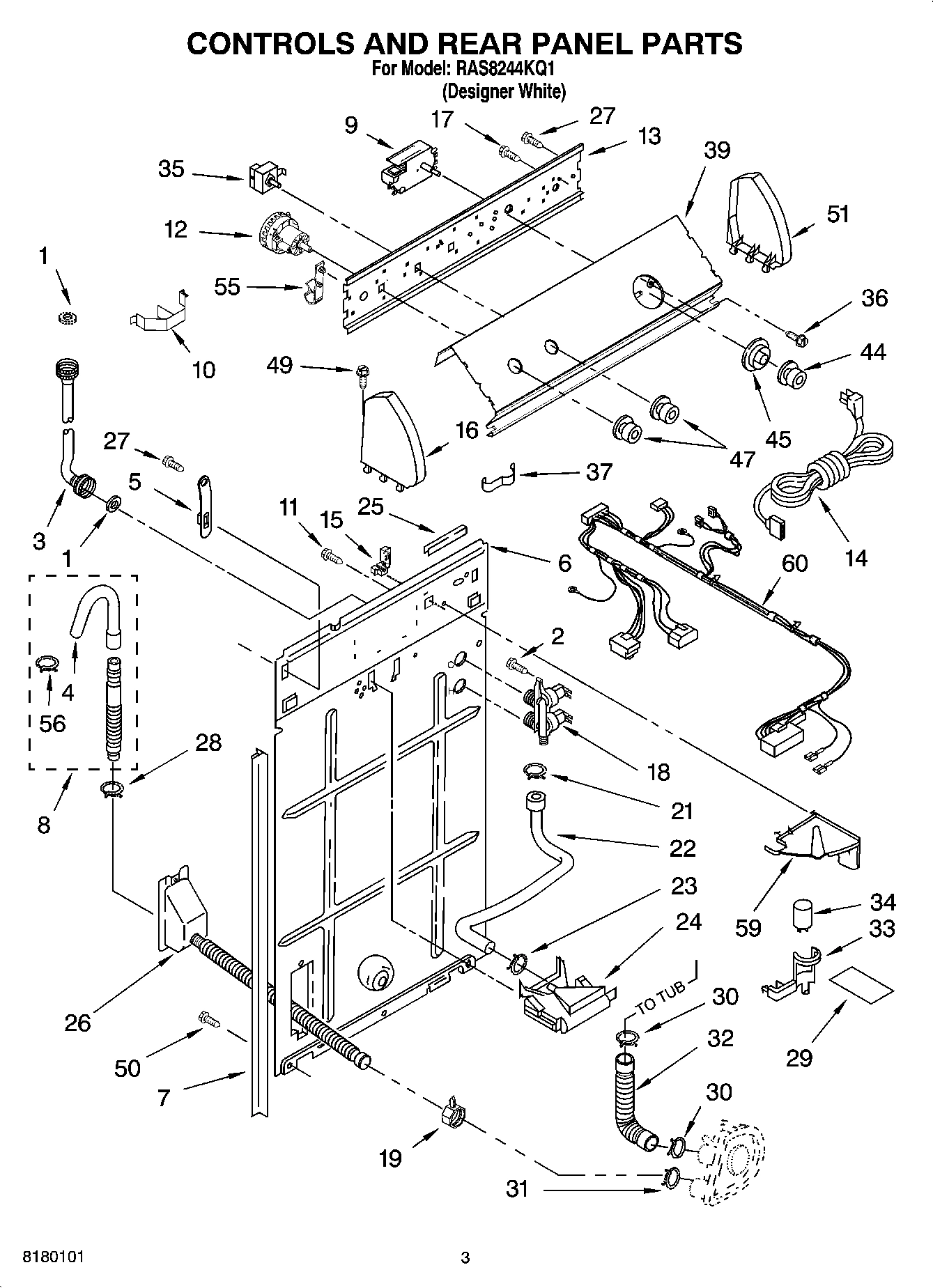 02 - CONTROLS AND REAR PANEL PARTS