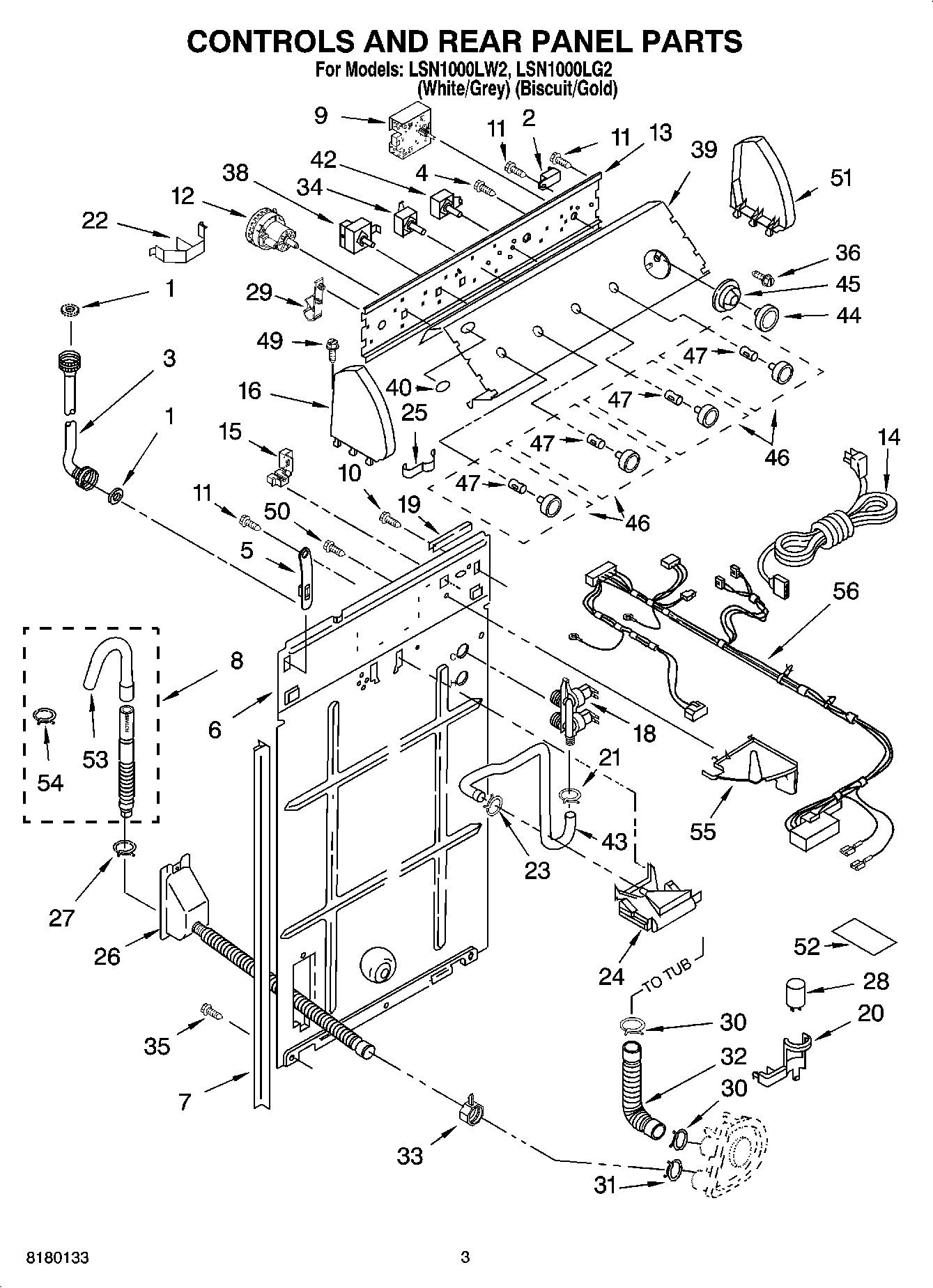 02 - CONTROLS AND REAR PANEL PARTS