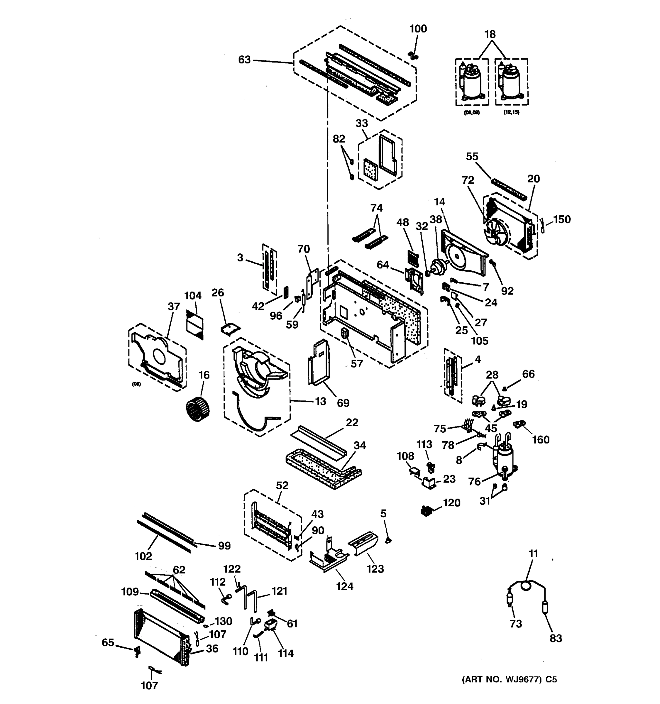 MOTOR, COMPRESSOR & SYSTEM COMPONENTS