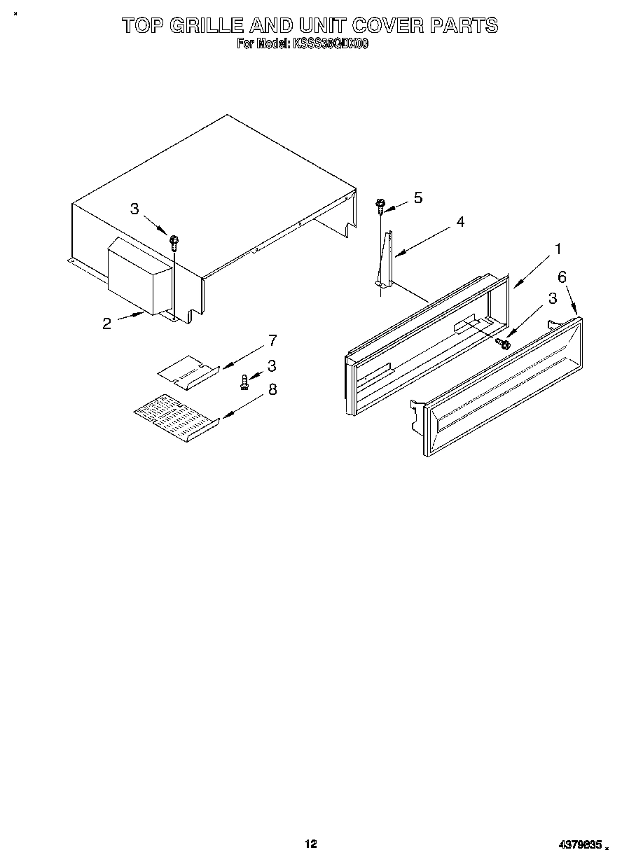 09 - TOP GRILLE AND UNIT COVER