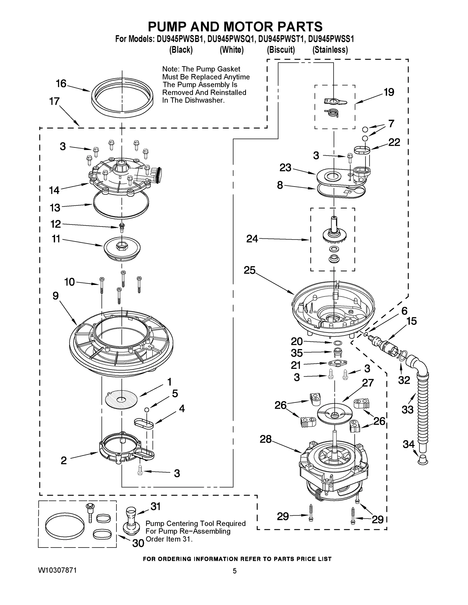 04 - PUMP AND MOTOR PARTS