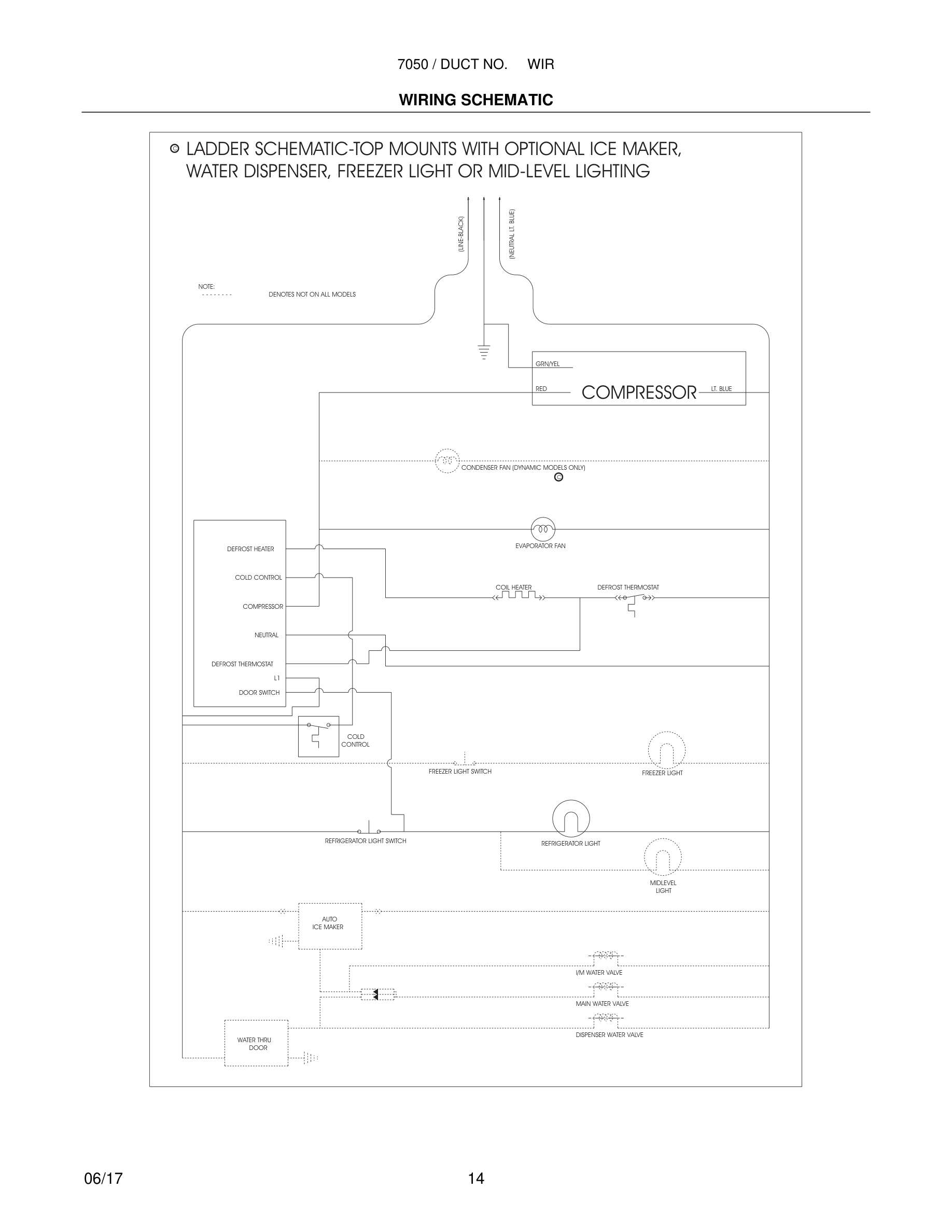 14 - WIRING SCHEMATIC