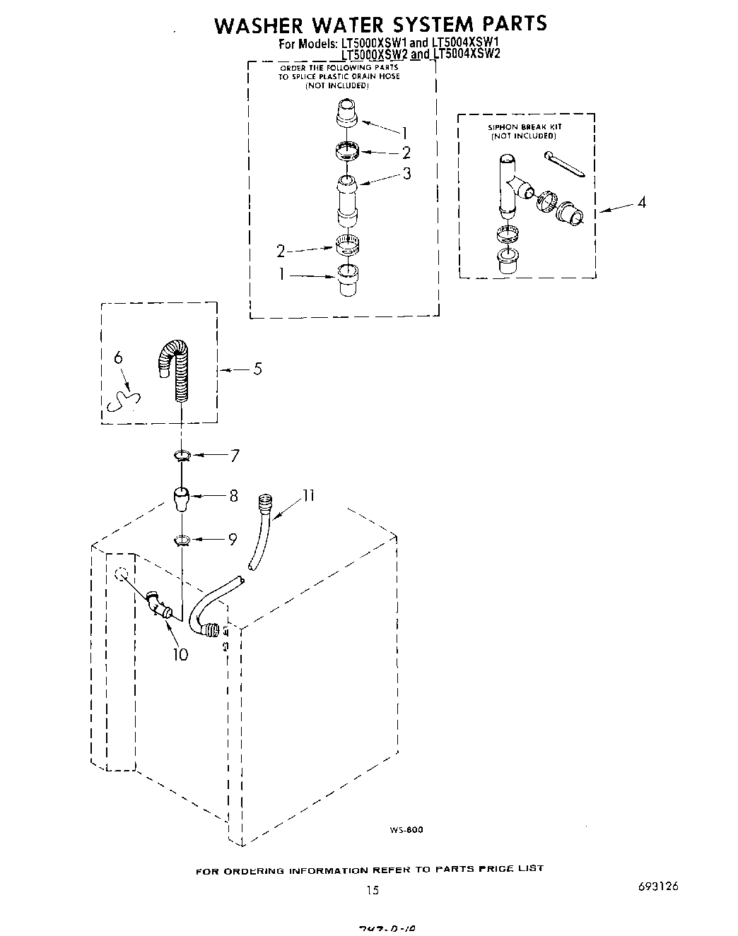 12 - WASHER WATER SYSTEM