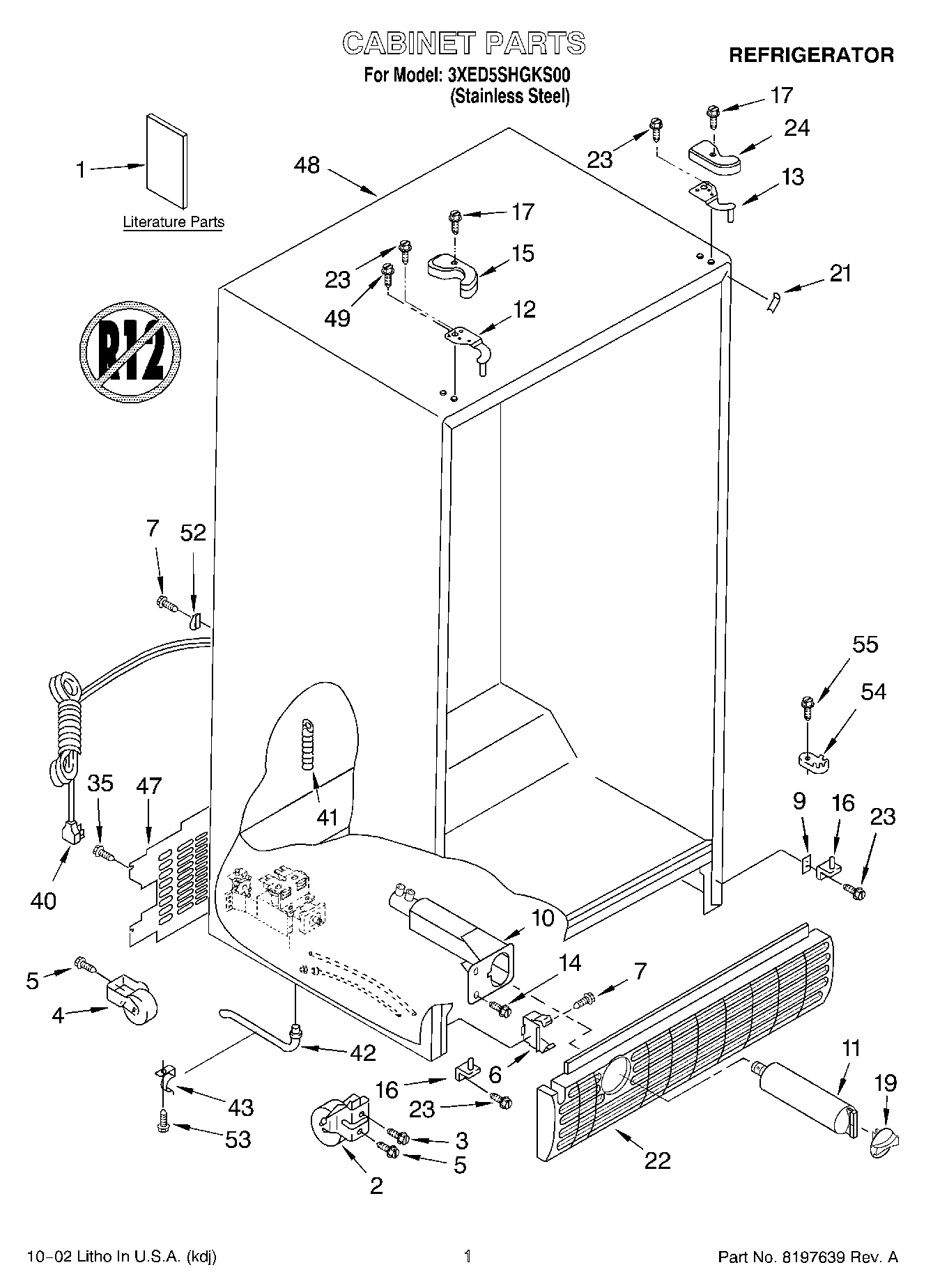 01 - CABINET, LITERATURE