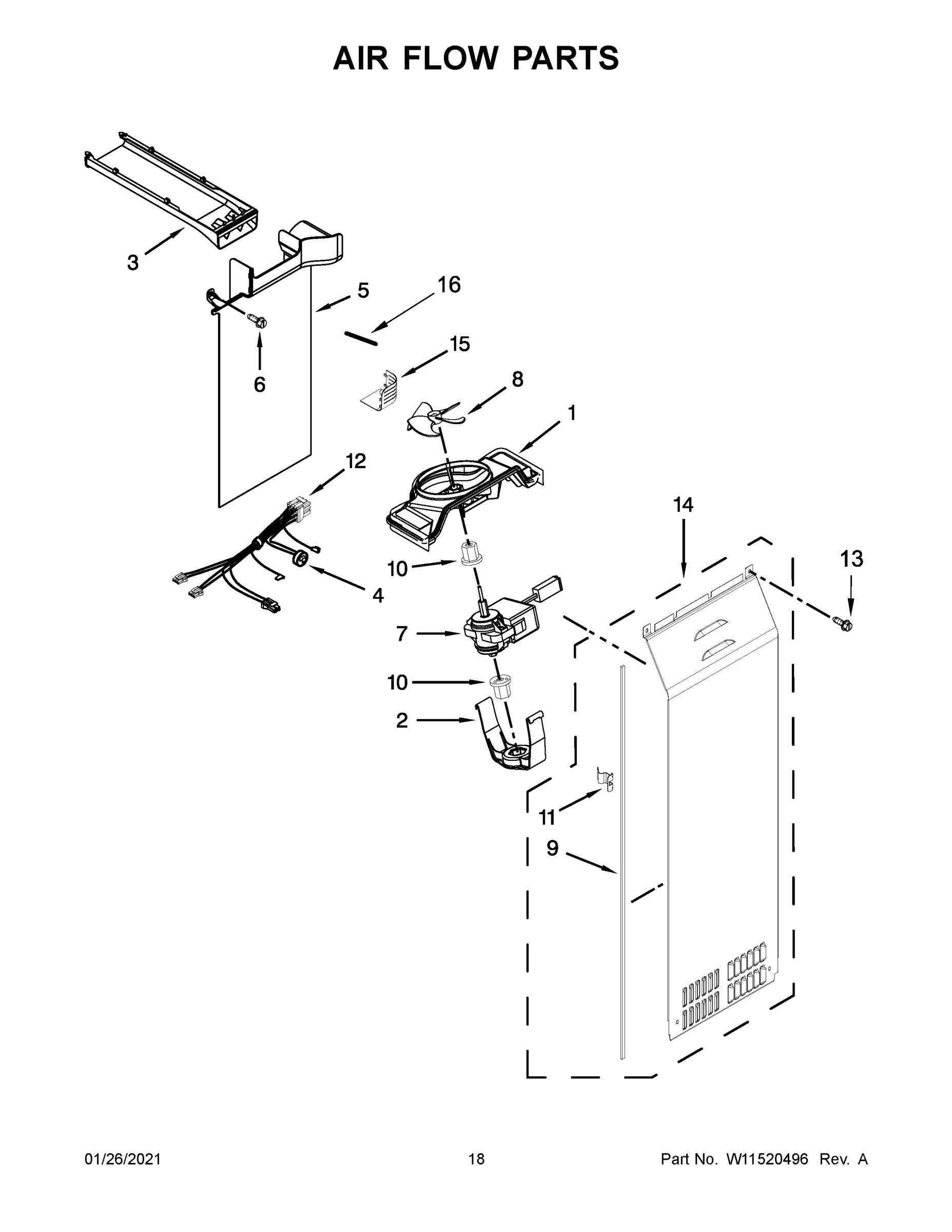 10 - AIR FLOW PARTS