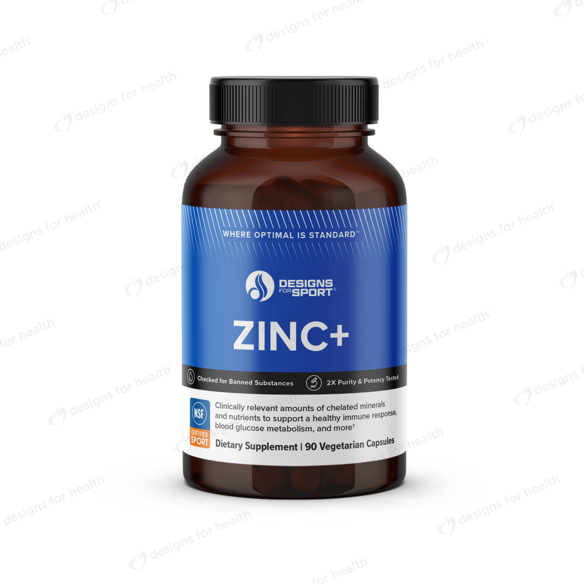 Zinc DS Designs for Health supplement
