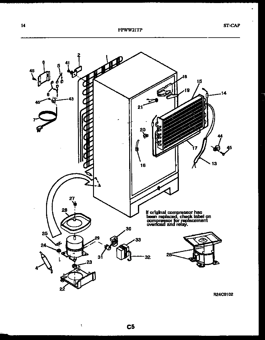 08 - SYSTEM AND AUTOMATIC DEFROST PARTS