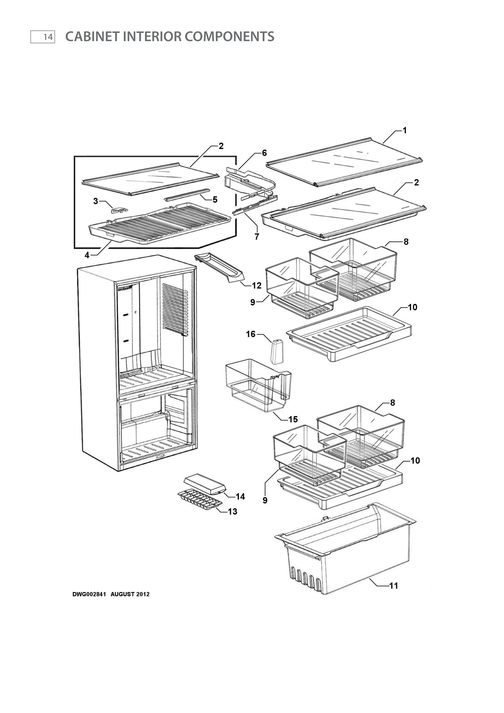 CABINET INTERIOR COMPONENTS