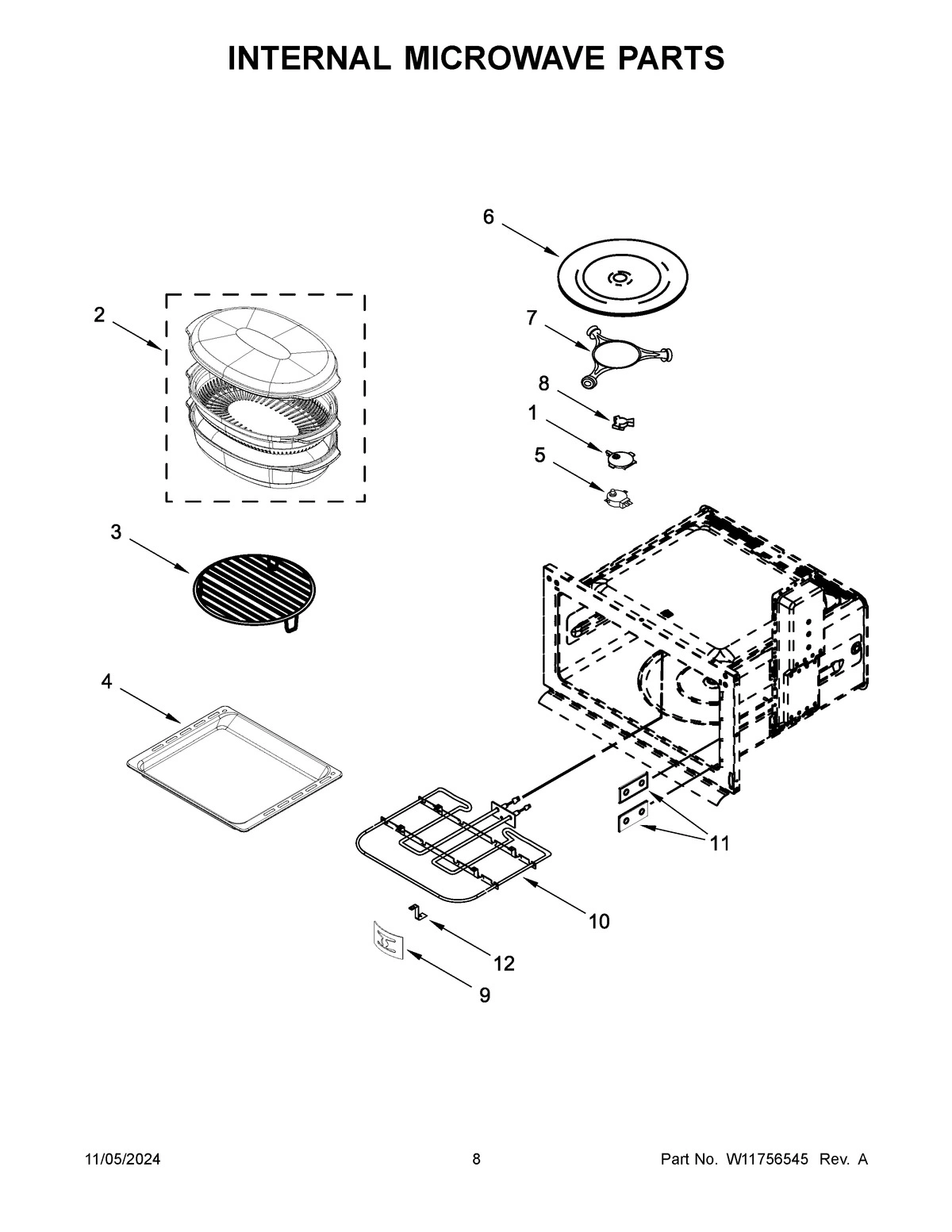 05 - INTERNAL MICROWAVE PARTS