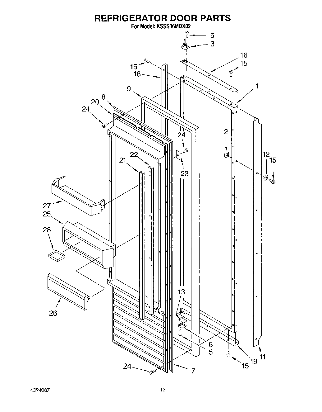 10 - REFRIGERATOR DOOR