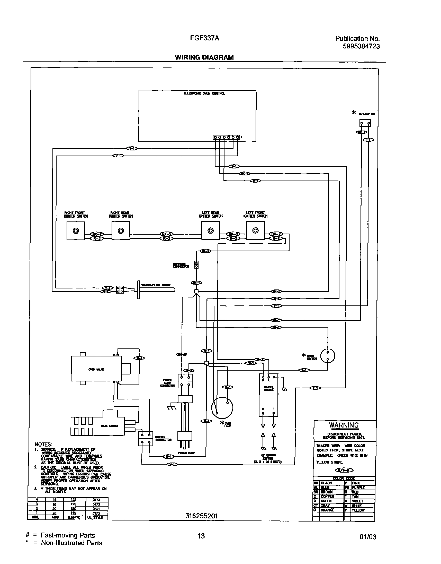 13 - WIRING DIAGRAM