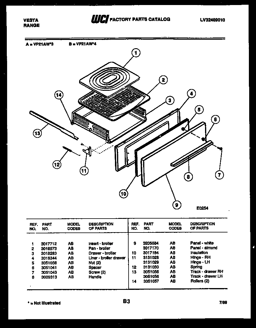 06 - BROILER DRAWER PARTS