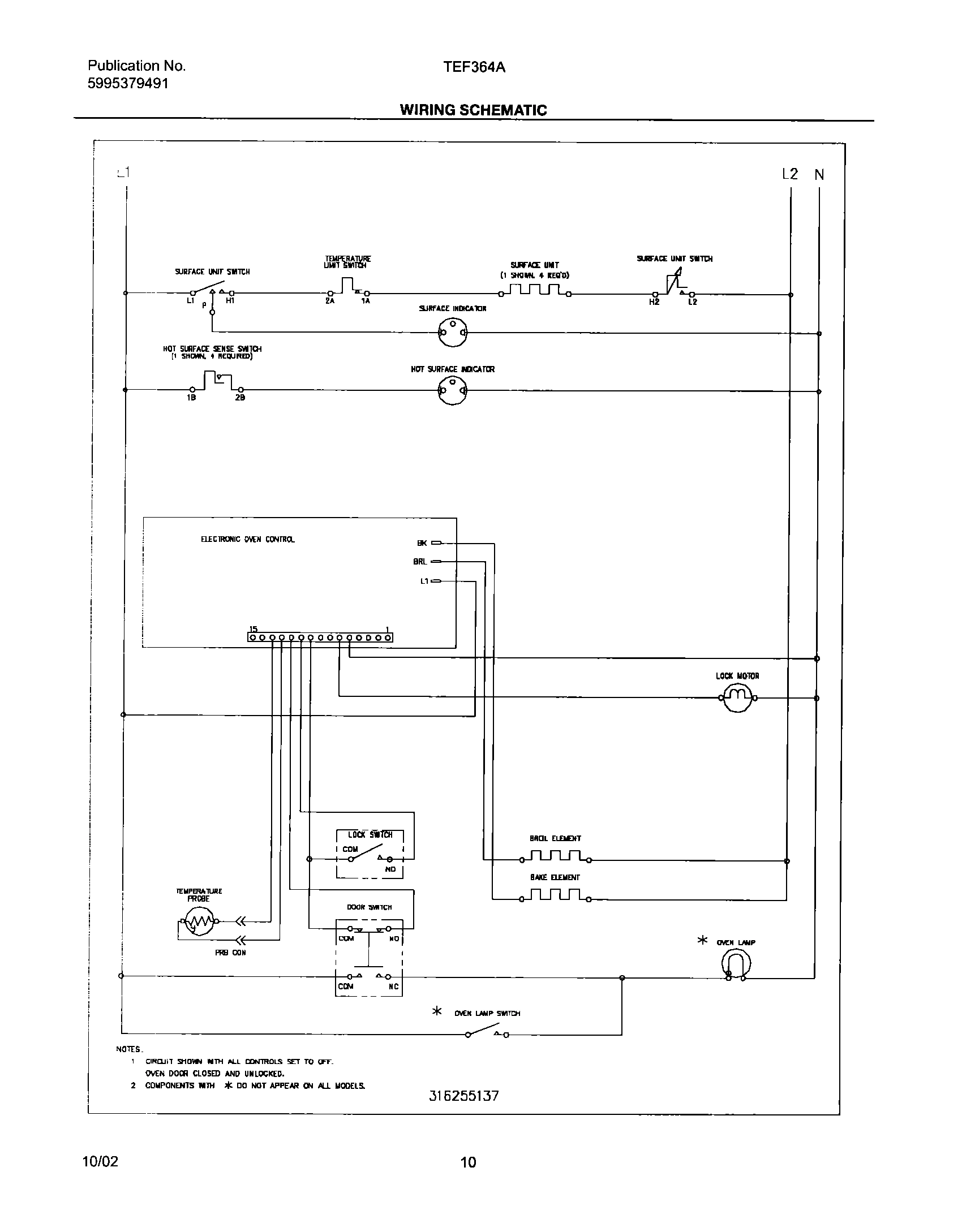 10 - WIRING SCHEMATIC