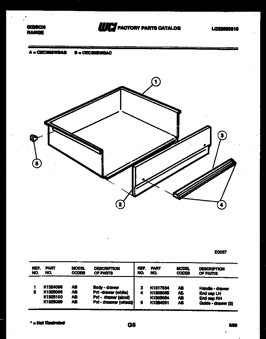 07 - DRAWER PARTS