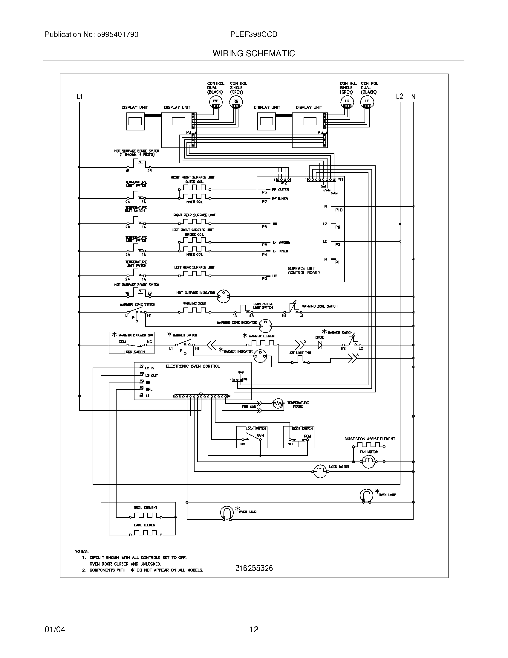 10 - WIRING SCHEMATIC