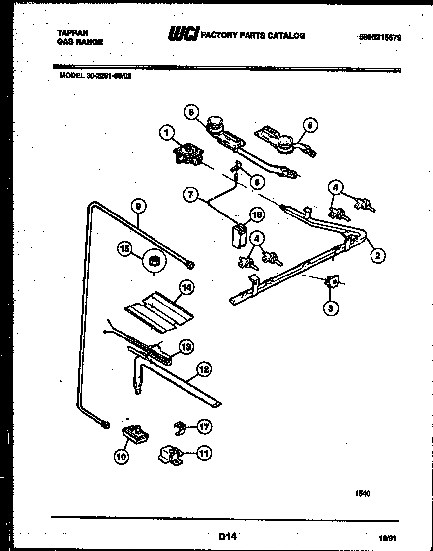 06 - BURNER, MANIFOLD AND GAS CONTROL