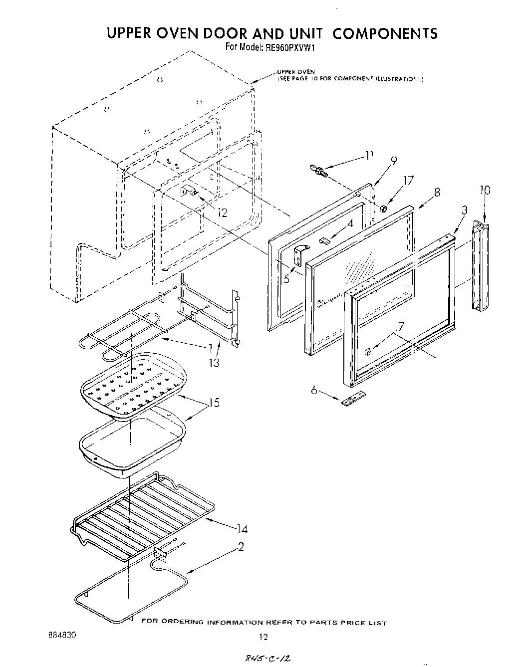 07 - UPPER OVEN DOOR AND UNIT