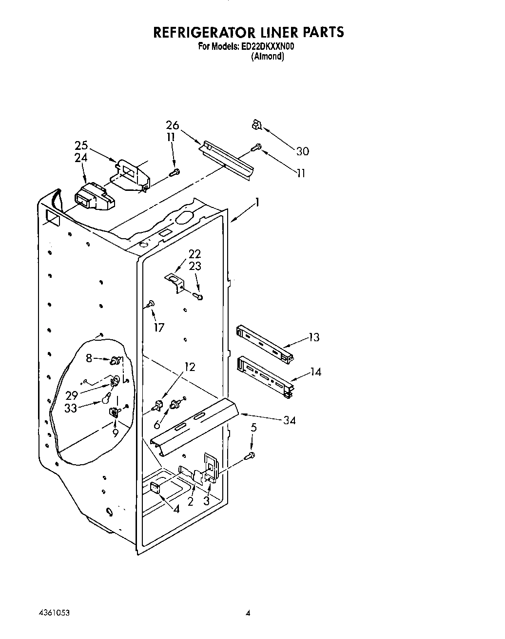 03 - REFRIGERATOR LINER