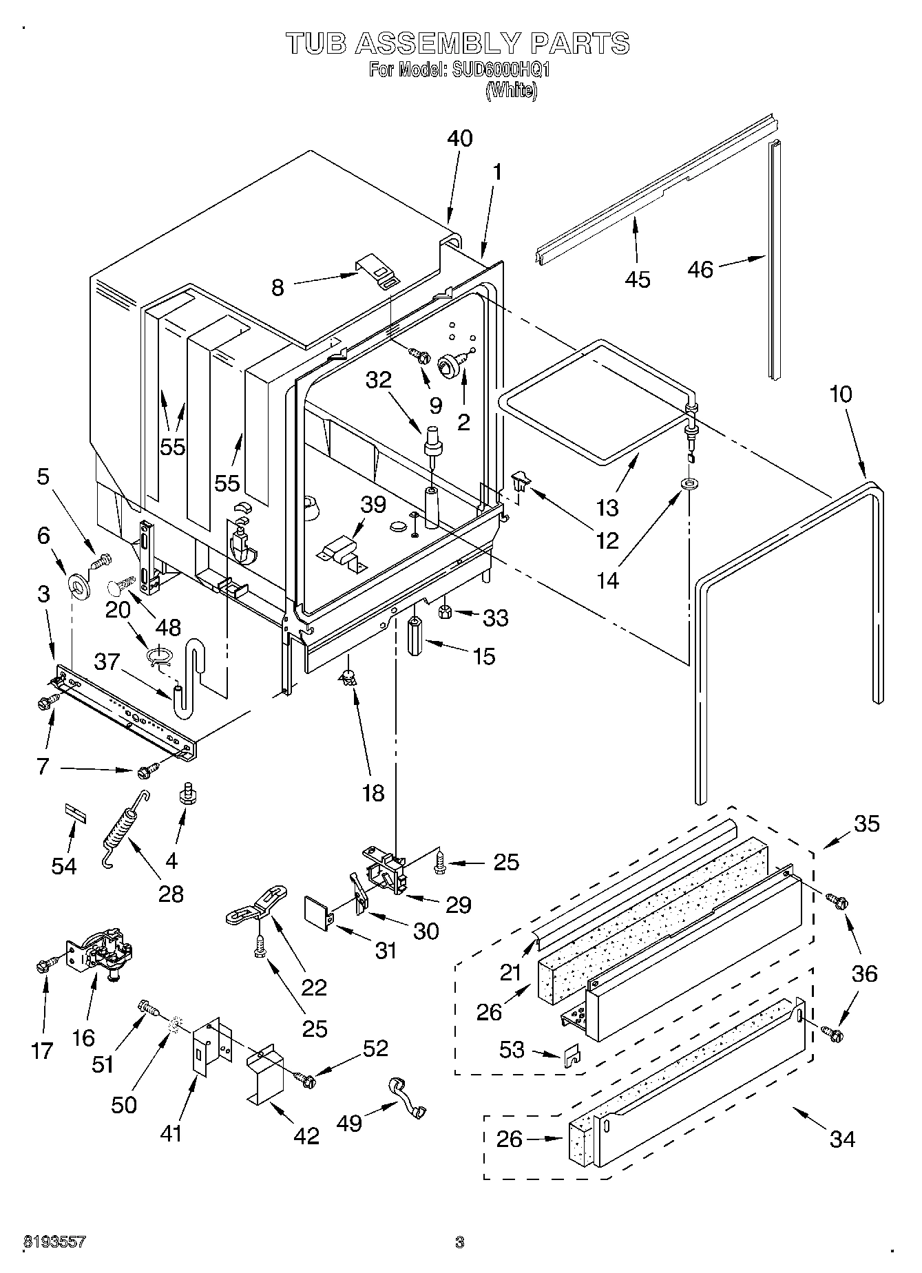 03 - TUB ASSEMBLY