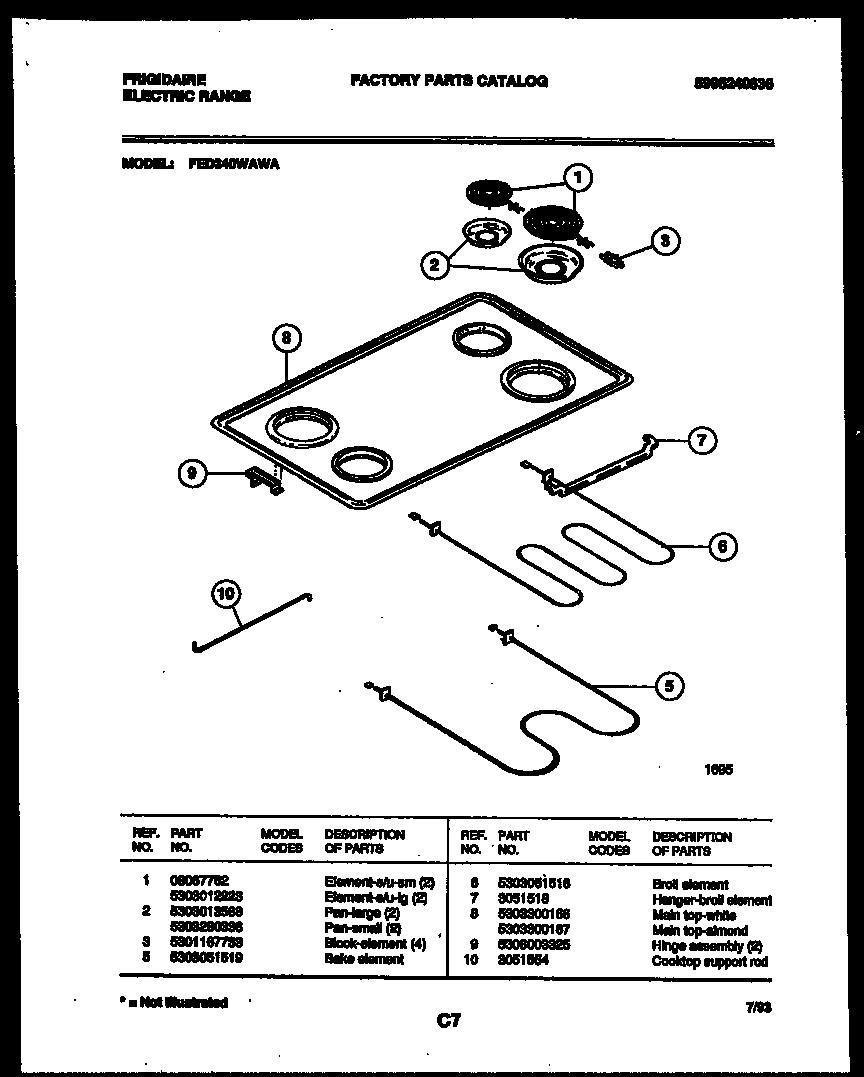 03 - COOKTOP AND BROILER PARTS