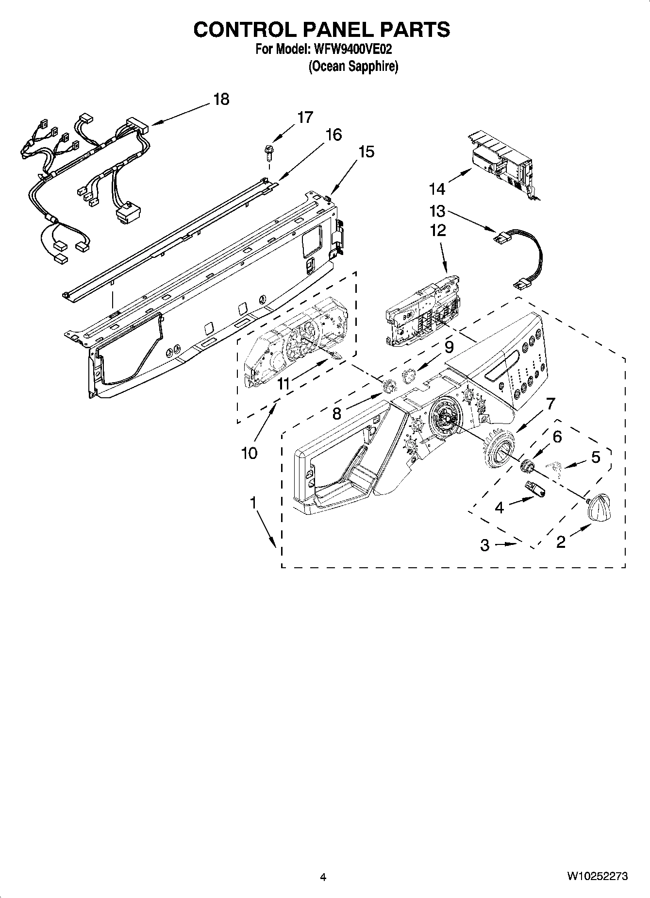 03 - CONTROL PANEL PARTS