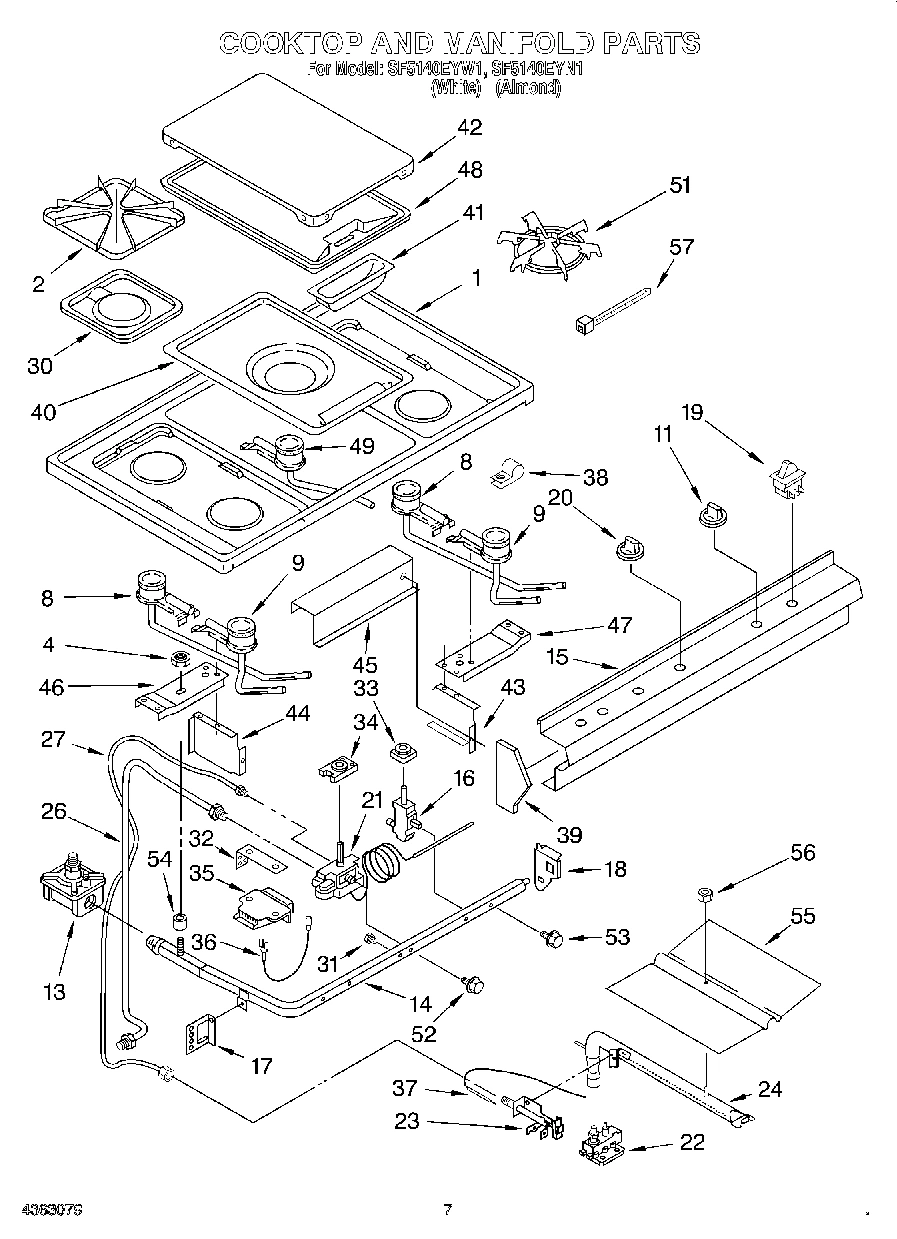 05 - COOKTOP AND MANIFOLD, LITERATURE