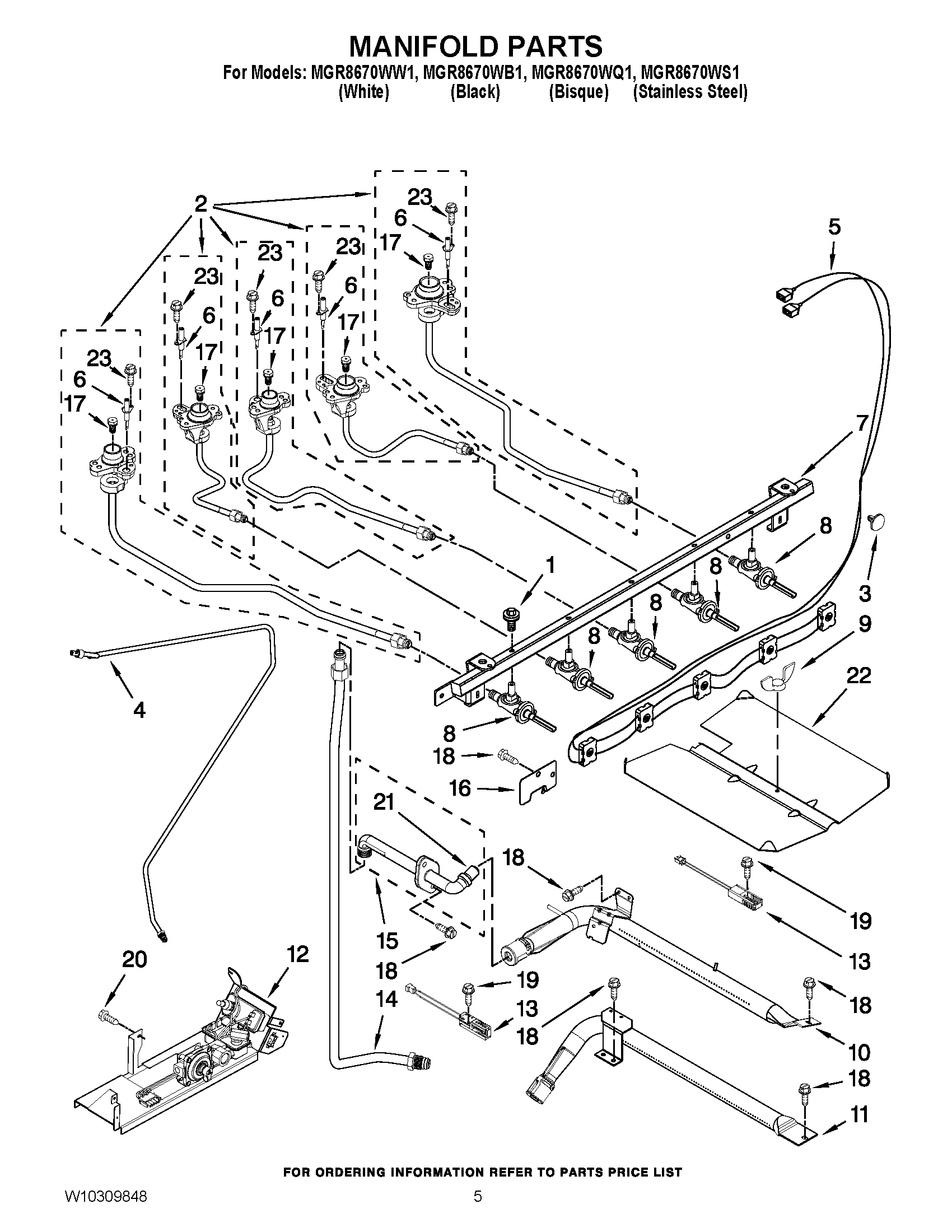 04 - MANIFOLD PARTS
