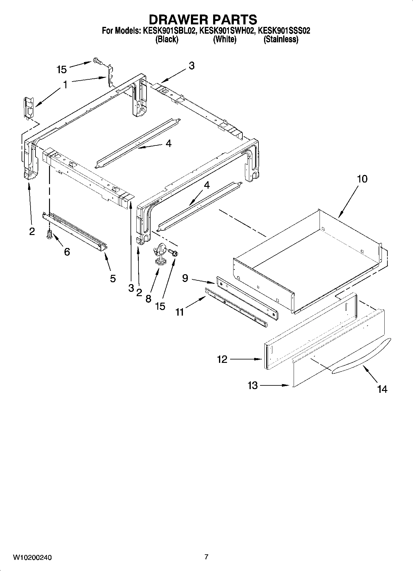 04 - DRAWER PARTS