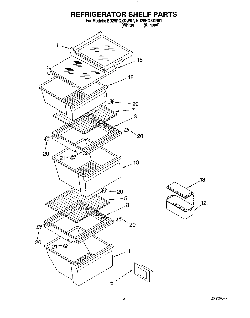 03 - REFRIGERATOR SHELF