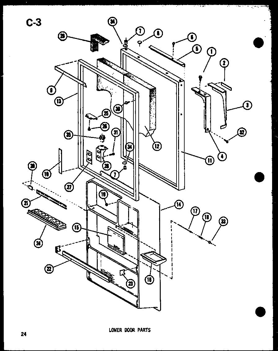 06 - LOWER DOOR PARTS