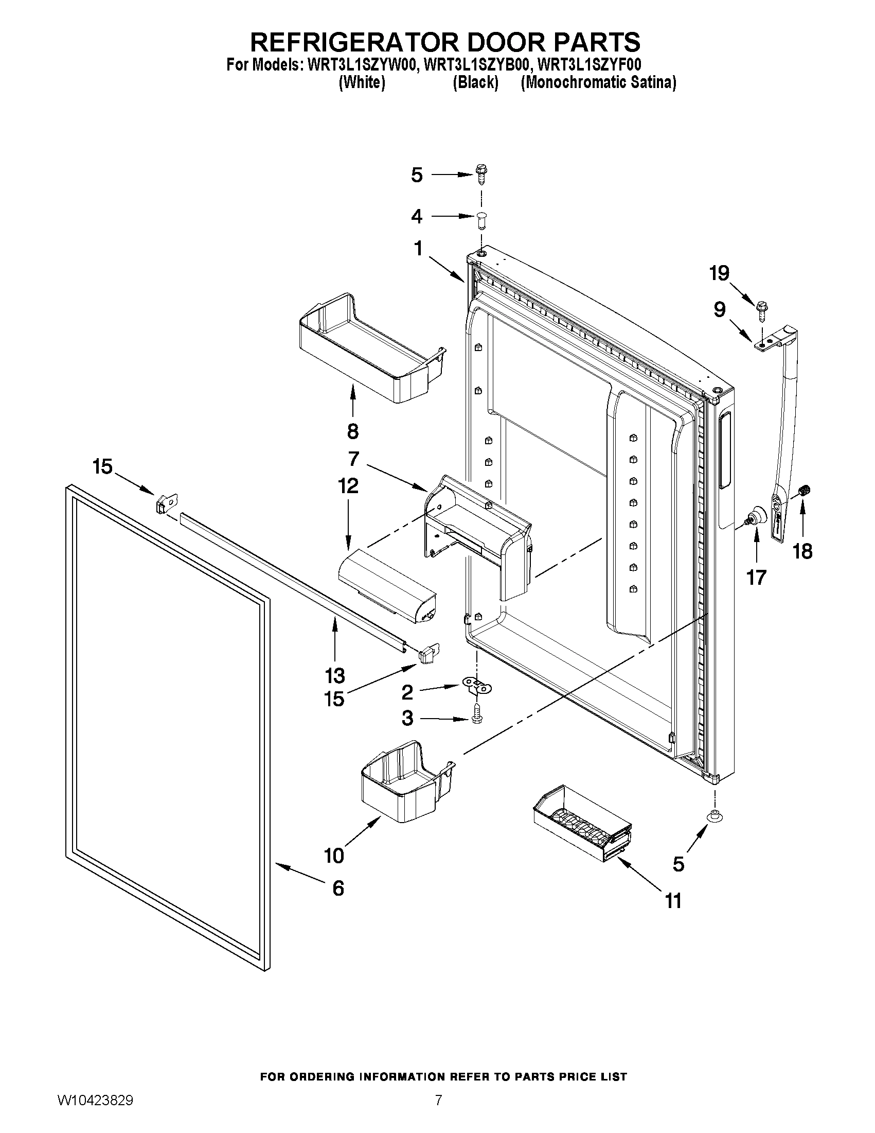 05 - REFRIGERATOR DOOR PARTS