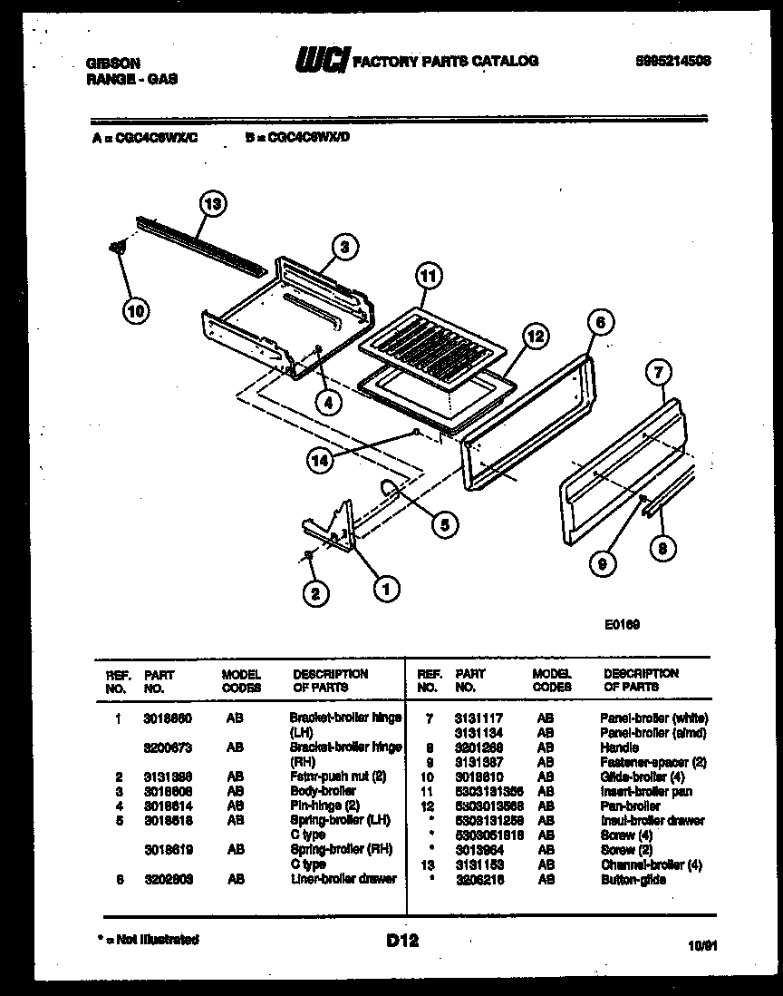 04 - BROILER DRAWER PARTS