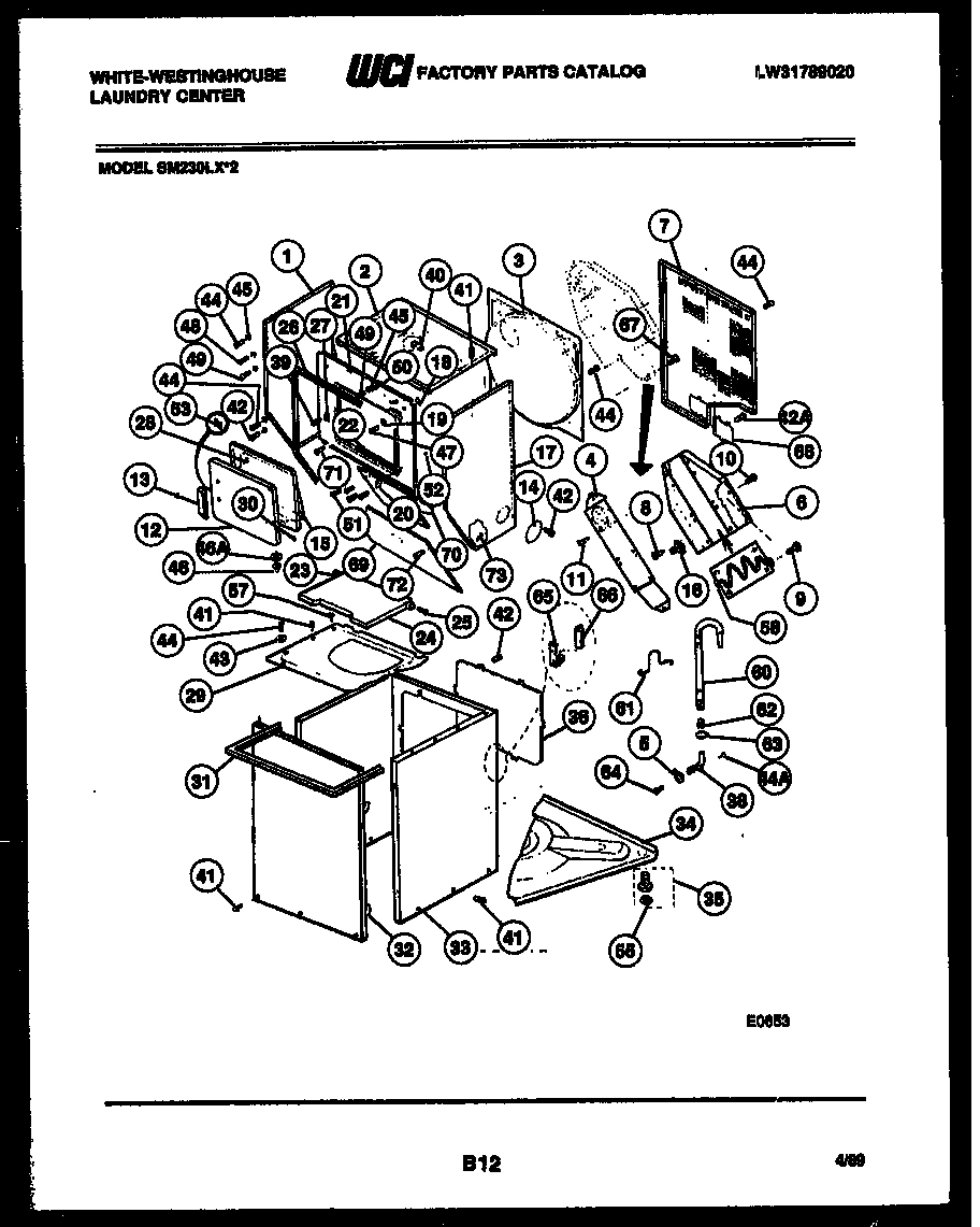 02 - CABINET PARTS AND HEATER