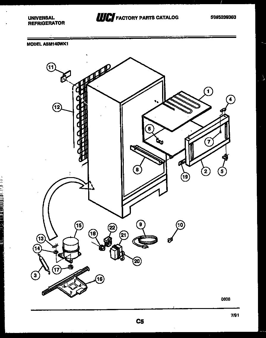 04 - SYSTEM AND AUTOMATIC DEFROST PARTS