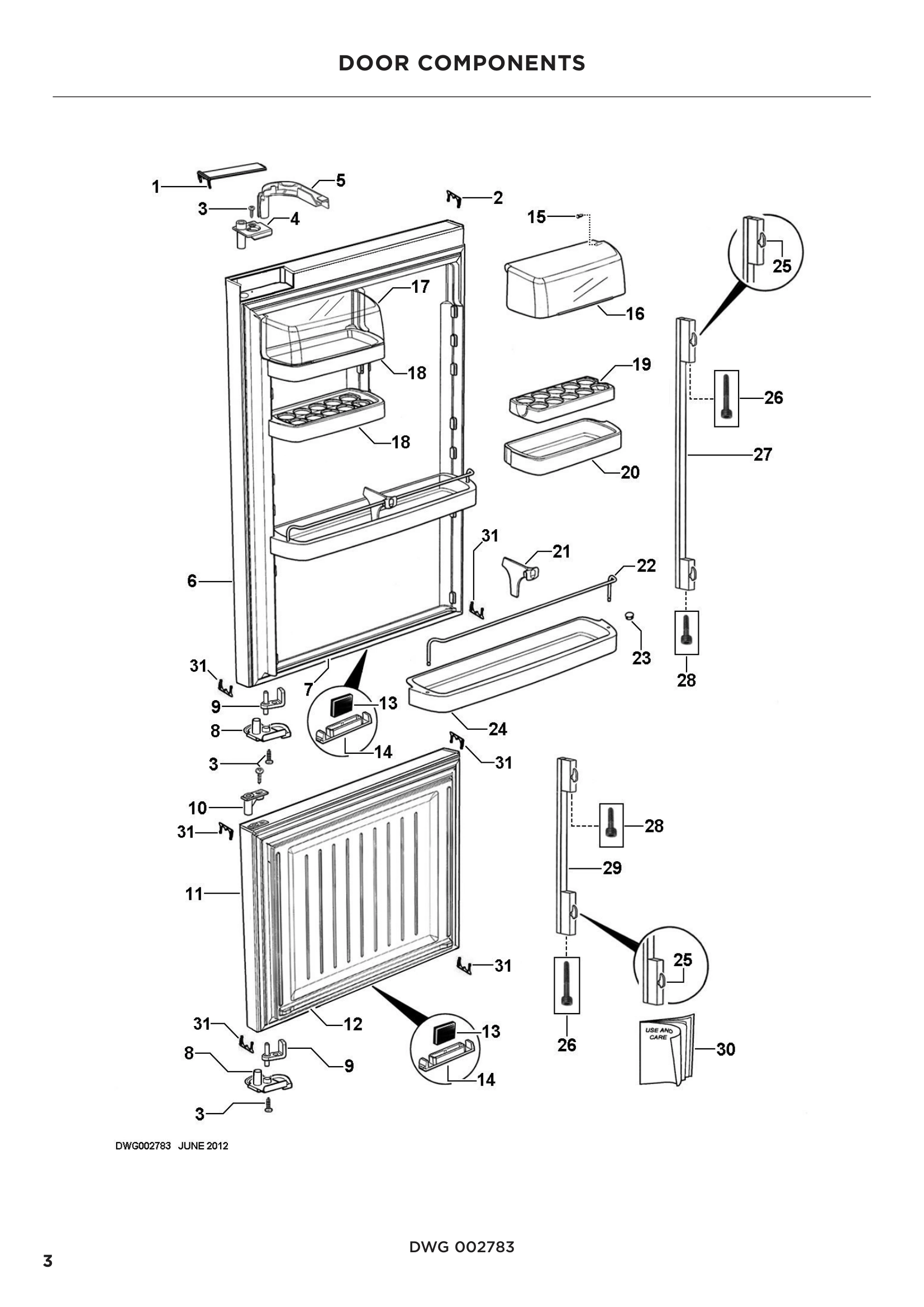 DOOR COMPONENTS