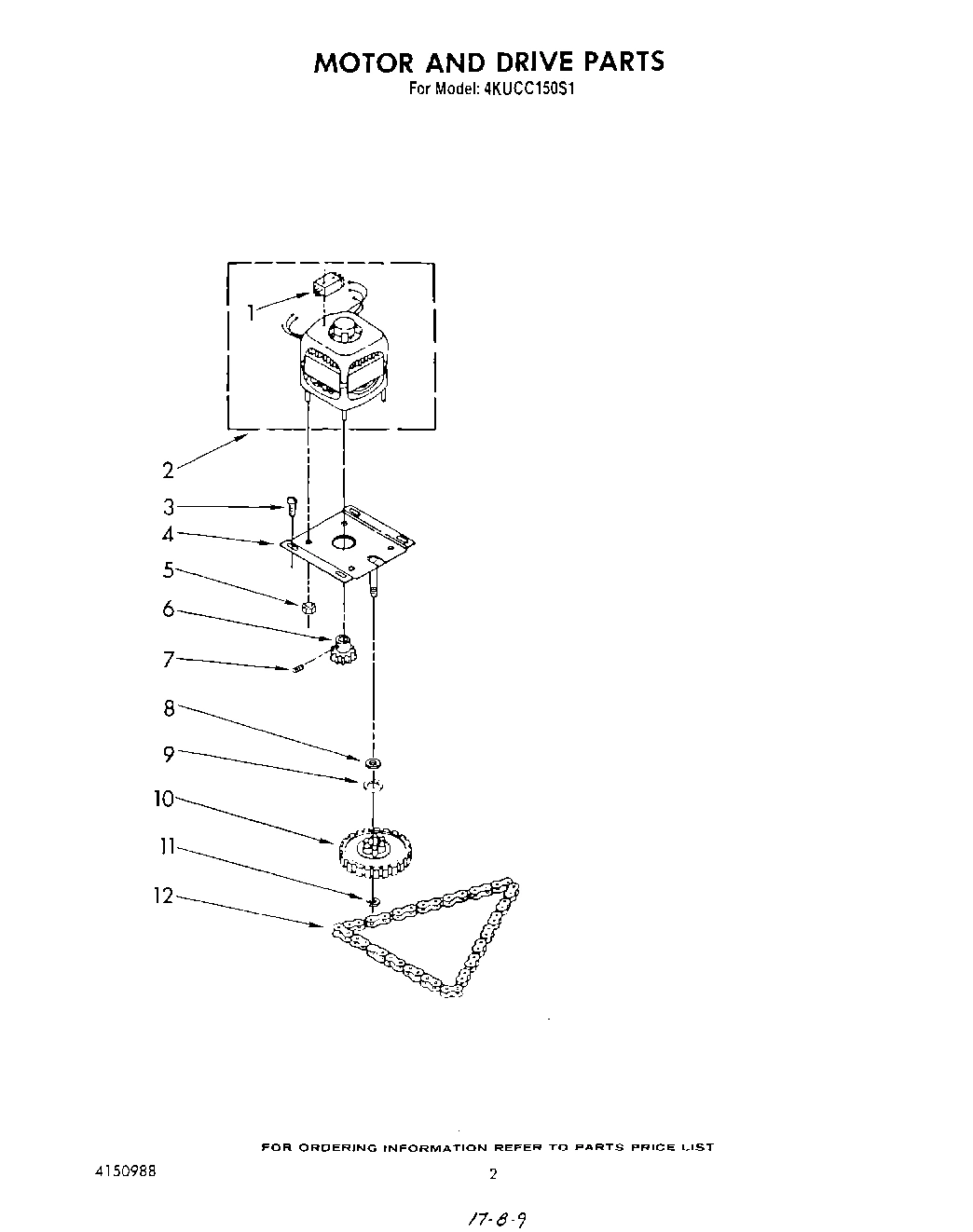02 - MOTOR AND DRIVE , LIT/OPTIONAL