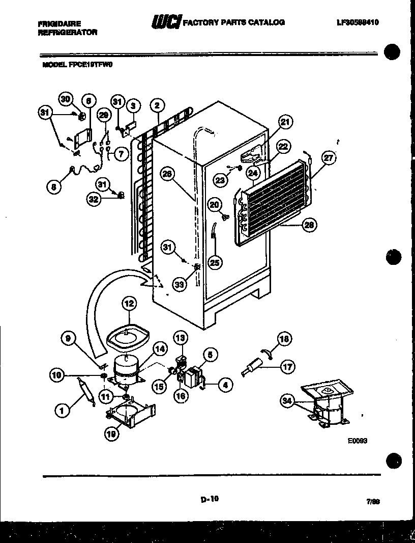 06 - SYSTEM AND AUTOMATIC DEFROST PARTS