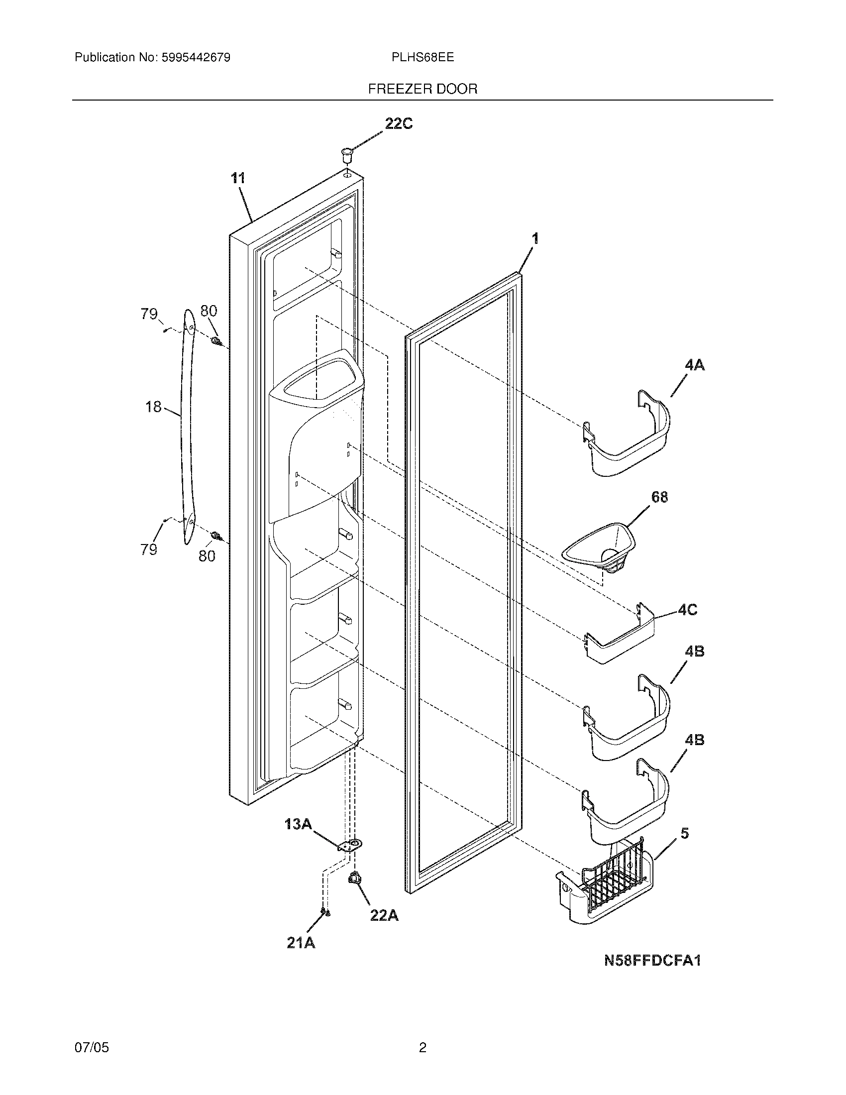 03 - FREEZER DOOR