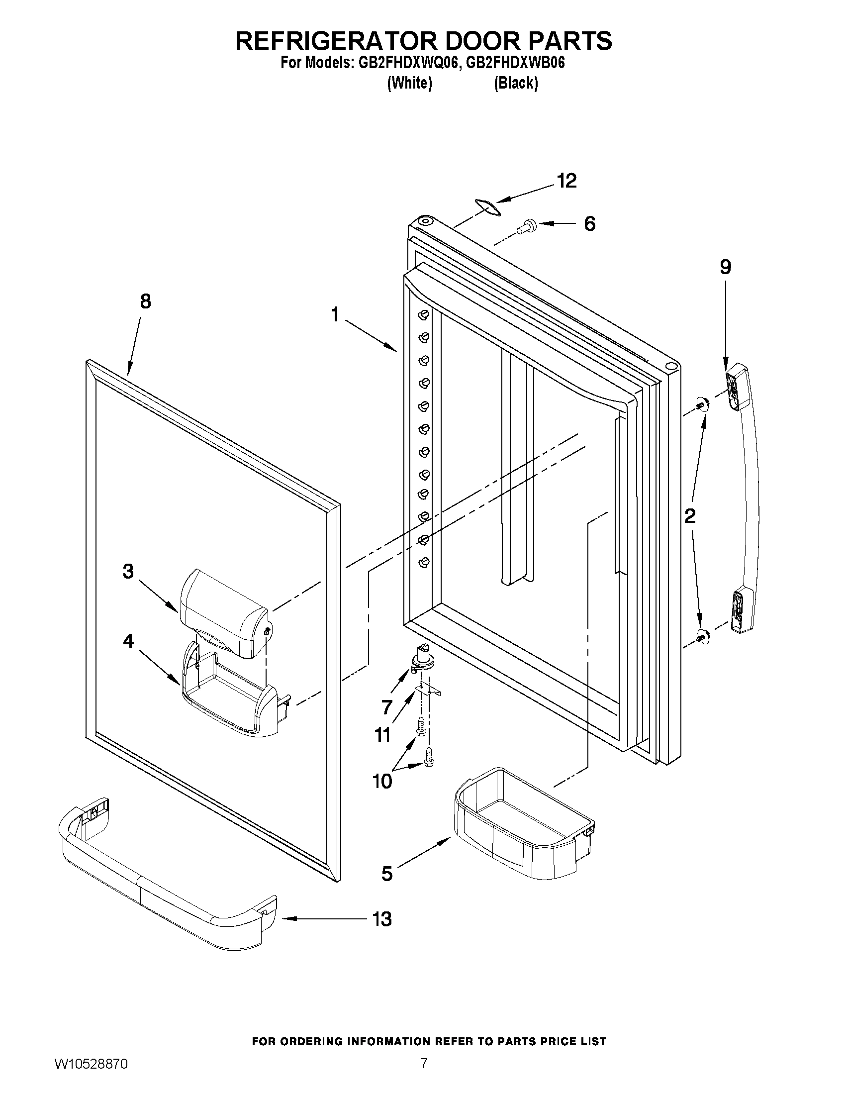 05 - REFRIGERATOR DOOR PARTS