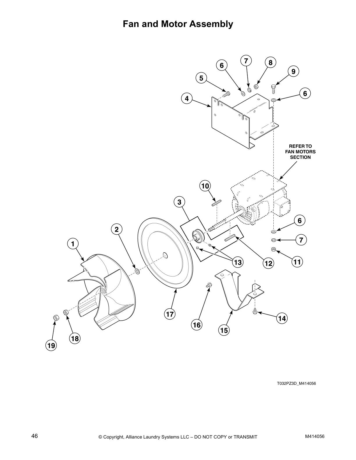 Fan and Motor Assembly