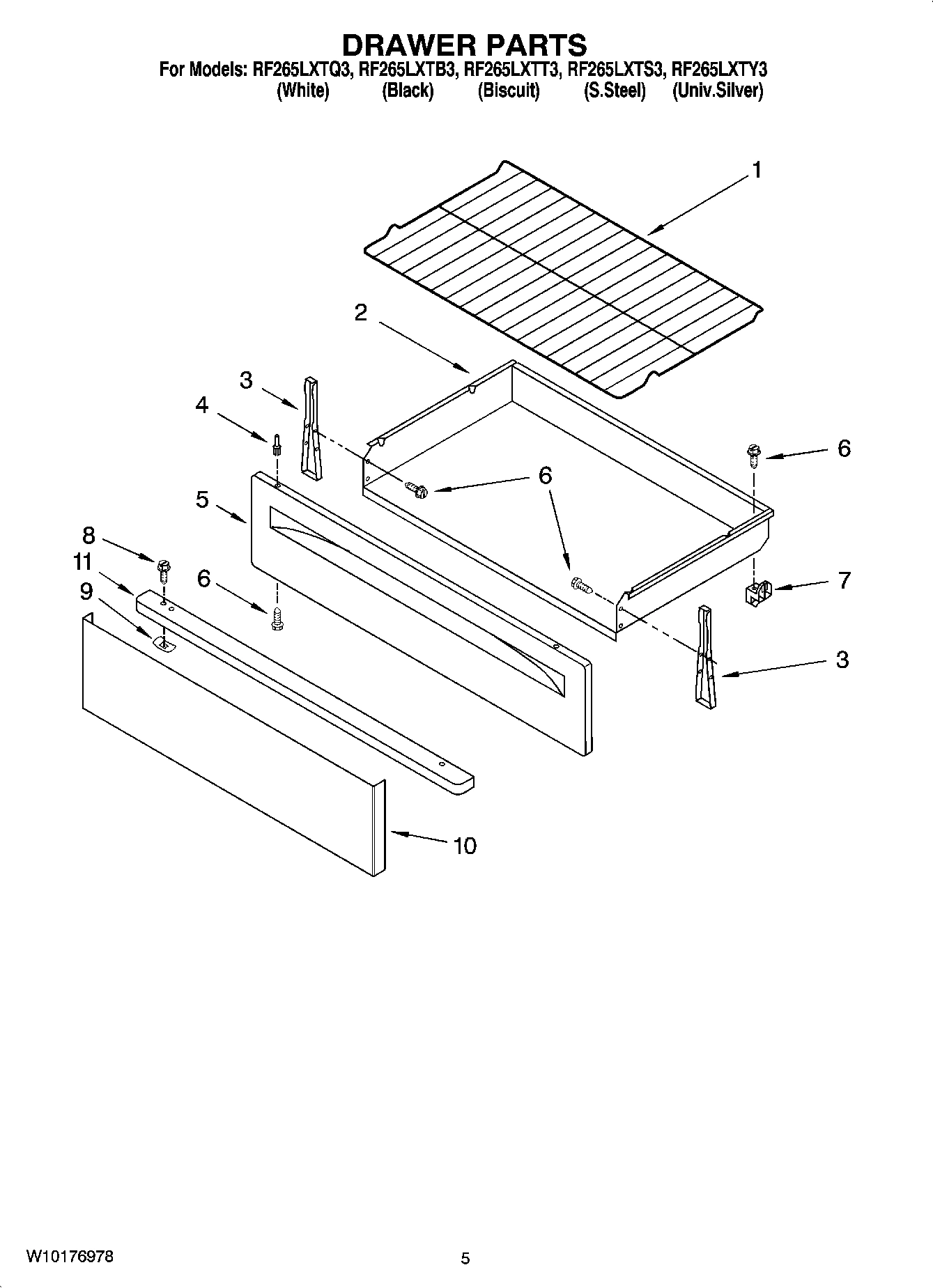 04 - DRAWER PARTS
