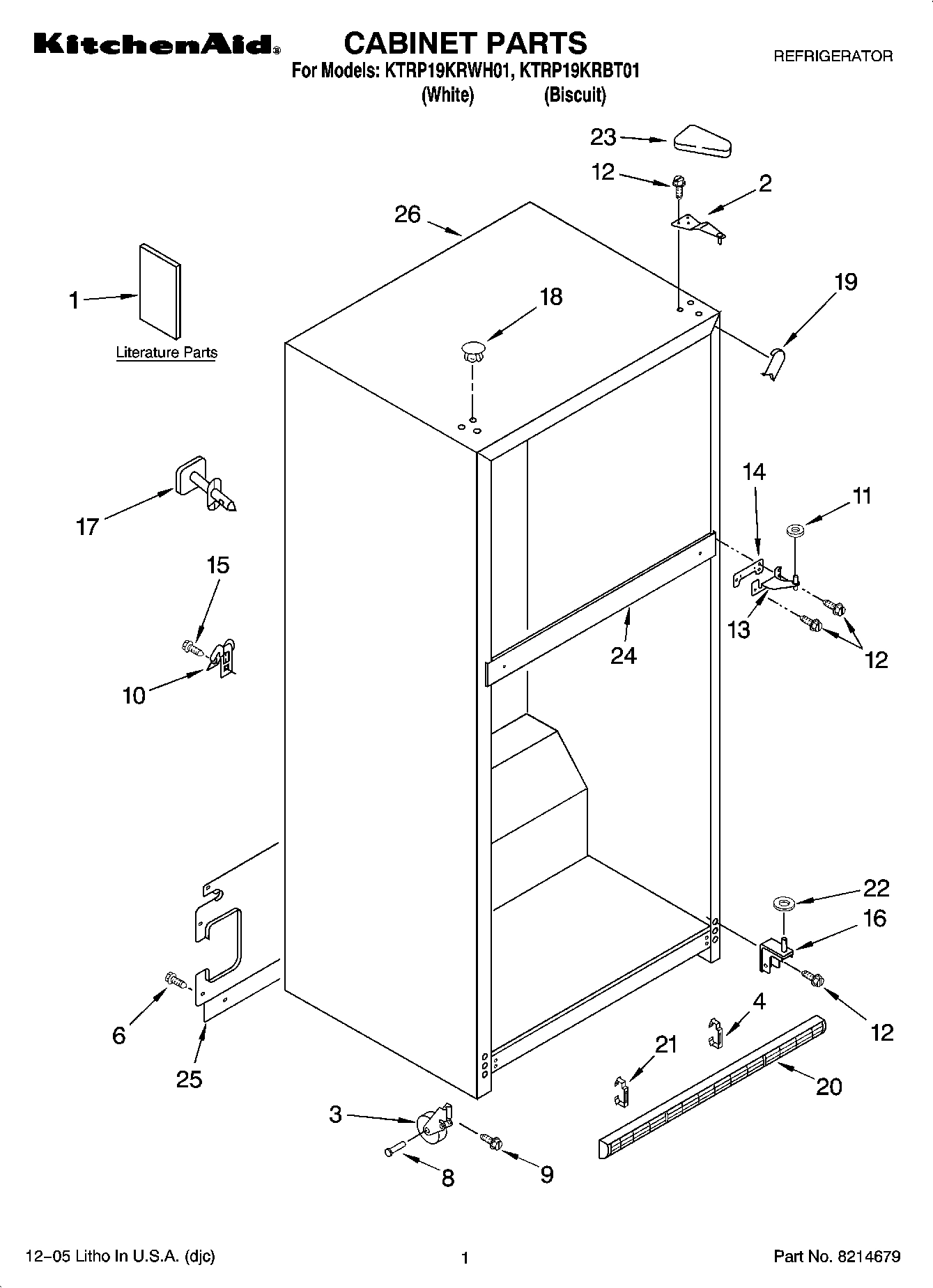 01 - CABINET PARTS
