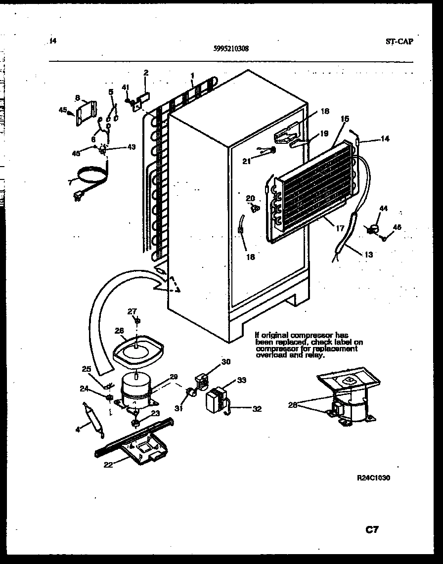 08 - SYSTEM AND AUTOMATIC DEFROST PARTS