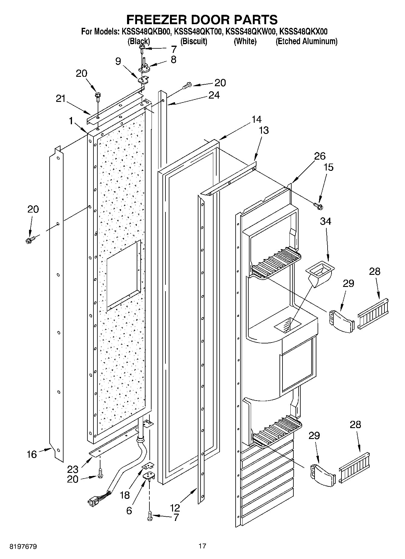 11 - FREEZER DOOR