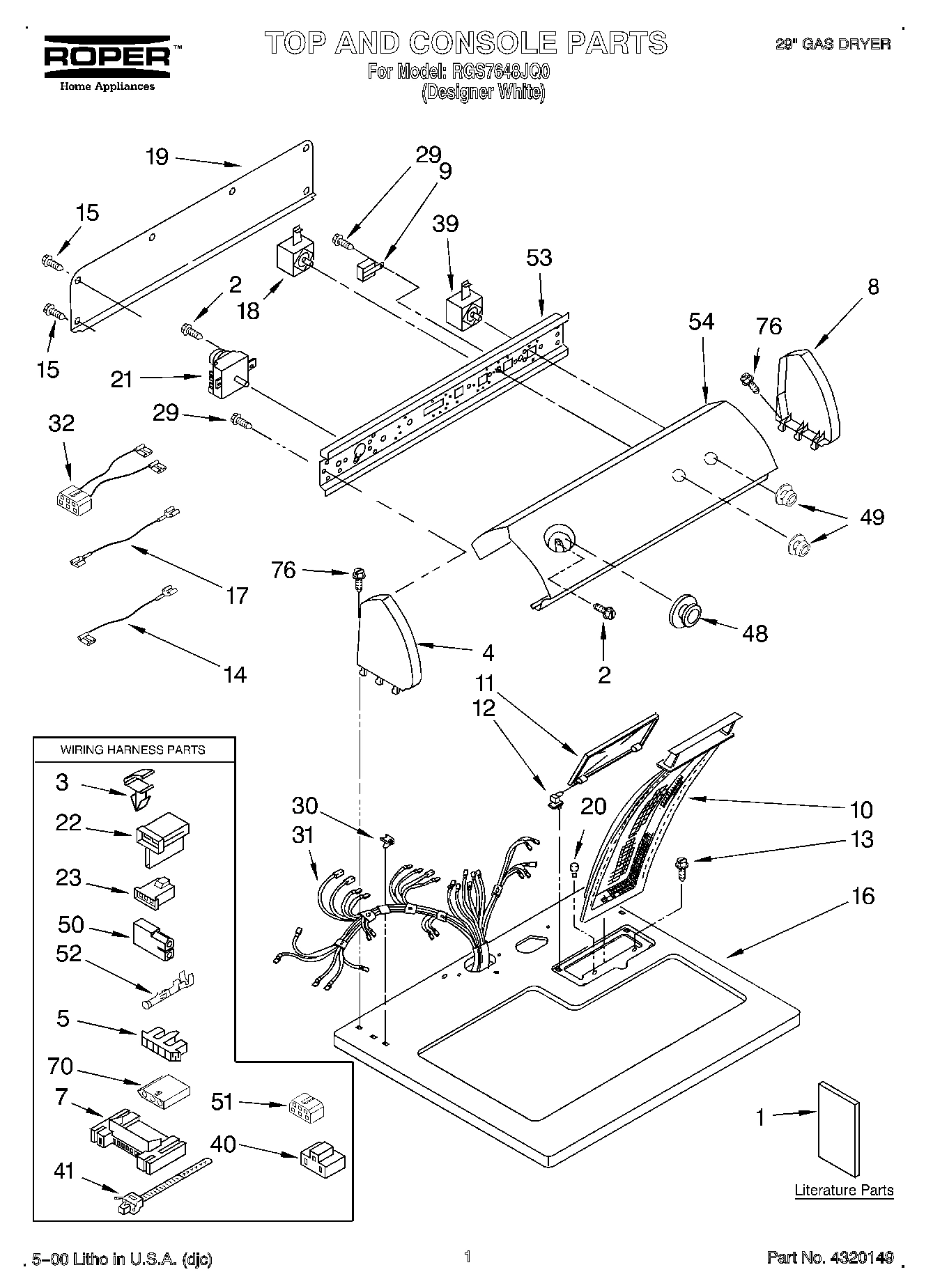 01 - TOP AND CONSOLE, LITERATURE
