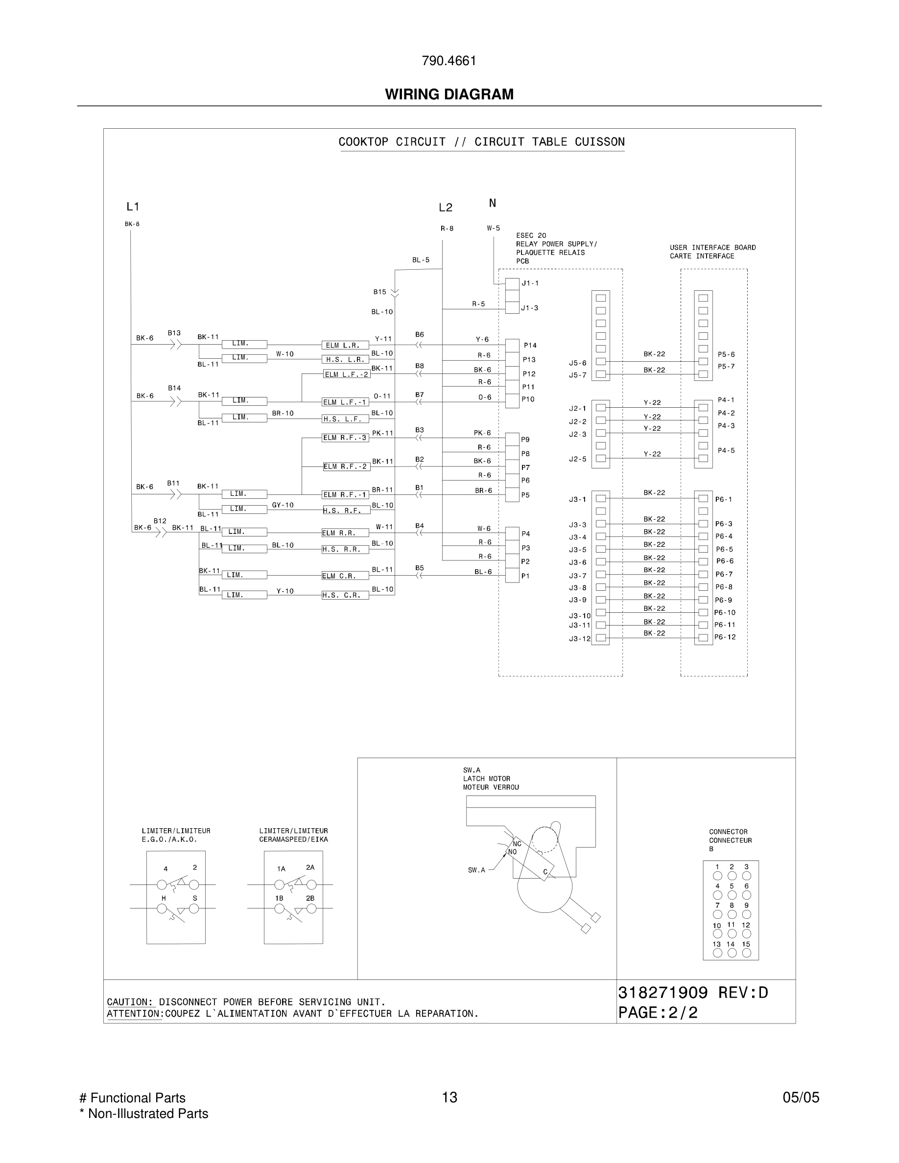 13 - WIRING DIAGRAM