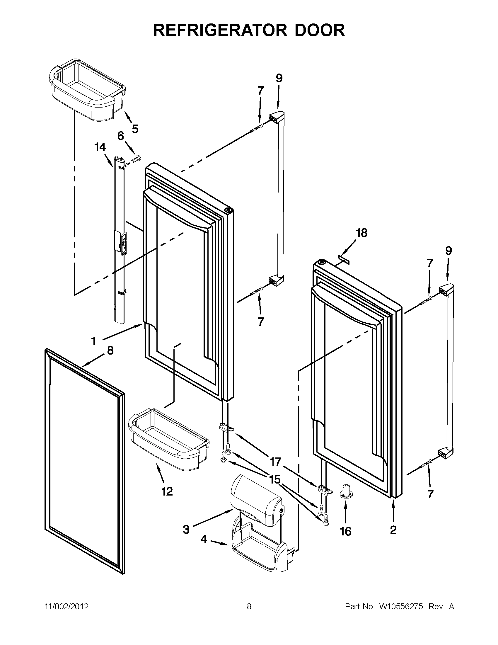 04 - REFRIGERATOR DOOR