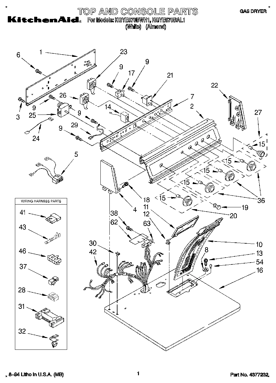 01 - TOP AND CONSOLE, LIT/OPTIONAL