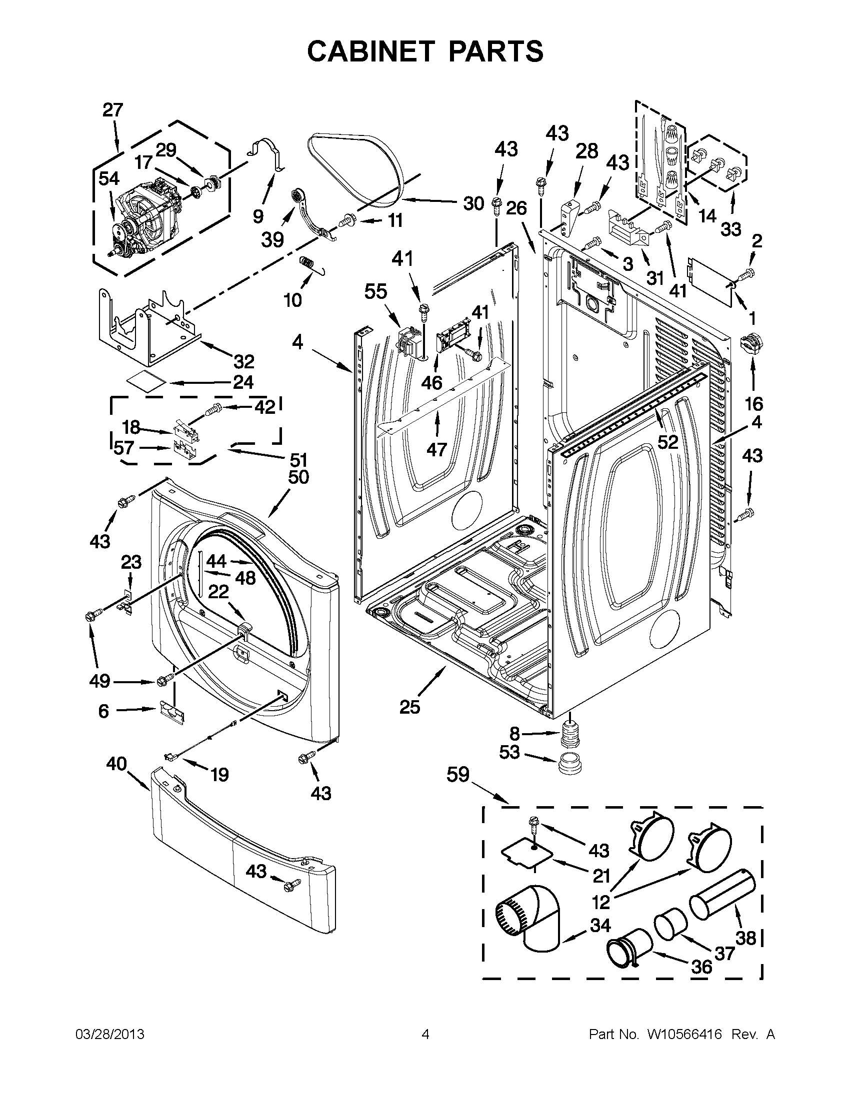 02 - CABINET PARTS